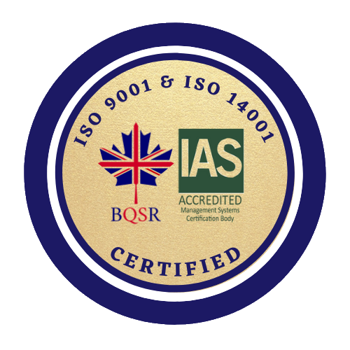ISO9001 & ISO14001 Certified